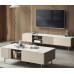 Modern Minimalist TV Console Coffee Table Set Modern Minimalist TV Console Coffee Table Set