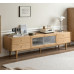 Scandinavian White Waxwood TV Cabinet