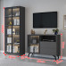 Modern Minimalist Living Room TV Cabinet Bookcase Combination Modern Minimalist Living Room TV Cabinet Bookcase Combination