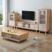 Modern Wooden TV Cabinet Set Modern Wooden TV Cabinet Set