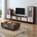 Modern Wooden TV Cabinet Set Modern Wooden TV Cabinet Set