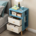 Creative Corner Moveable Small Tea Table Small Square Side Table Simple Sofa Side Table Bedroom Bedside Table