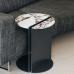 Modern Minimalist Marble Edge Sofa Luxe Living Room Side Table Bedside Table Tea Table