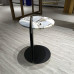 Modern Minimalist Marble Edge Sofa Luxe Living Room Side Table Bedside Table Tea Table