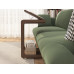 Wood sofa C shaped side table bedside table living room console mini tea table