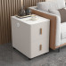Sofa Side Cabinet Rock Panel Side Cabinet Living Room Side Table Luxury Mobility Tea Table Sofa Storage Cabinet