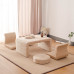 Japanese style tatami tea table futon cushion floor cushion window table balcony table Japanese style tatami tea table futon cushion floor cushion window table balcony table