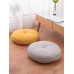 Cotton Linen Round Pouf Seat Cushion Nordic Living Room Tatami Window Pads Removable Washable