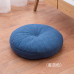 Cotton Linen Round Pouf Seat Cushion Nordic Living Room Tatami Window Pads Removable Washable
