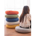 Cotton Linen Round Pouf Seat Cushion Nordic Living Room Tatami Window Pads Removable Washable