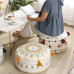 Lazy Person Tasseled Floor Cushion Washable Poufs Japanese Home Window Carpet Sitting Stools Ethnic Style