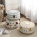 Lazy Person Tasseled Floor Cushion Washable Poufs Japanese Home Window Carpet Sitting Stools Ethnic Style