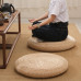 Japanese Traditional Woven Thick Mat Tea Ceremony Meditation Sitting Cushions for Home Tatami or Window Japanese Traditional Woven Thick Mat Tea Ceremony Meditation Sitting Cushions for Home Tatami or Window