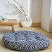 Cotton Linen Puff Round Japanese Style Balcony Window Tatami Floor Meditation Cushion Cotton Linen Puff Round Japanese Style Balcony Window Tatami Floor Meditation Cushion