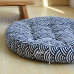 Cotton Linen Puff Round Japanese Style Balcony Window Tatami Floor Meditation Cushion Cotton Linen Puff Round Japanese Style Balcony Window Tatami Floor Meditation Cushion