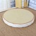 Japanese Tatami Zabuton Meditation Seat Mat for Tea Ceremony Chado Zen Practices Home Use Rattan Weaving