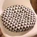 Mixed Fabric Thickened Round Japanese Style Balcony Floor Tatami Window Seat Cushion