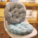 Mixed Fabric Thickened Round Japanese Style Balcony Floor Tatami Window Seat Cushion