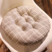 Mixed Fabric Thickened Round Japanese Style Balcony Floor Tatami Window Seat Cushion