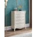 Five Drawer Solid Wood European Bedroom Chest Storage Cabinet for Home Living Room Wall Mounted