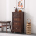 All Wood Five Drawer Cabinet All Wood Five Drawer Cabinet