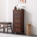 All Wood Five Drawer Cabinet All Wood Five Drawer Cabinet