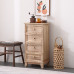 All Wood Five Drawer Cabinet All Wood Five Drawer Cabinet