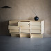 All Wood Nine Drawer Chests for Bedroom Living Room Modern Minimalist Dark Walnut Storage Cabinets Japanese Light Luxury Drawers