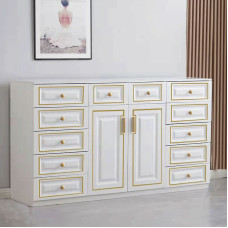 Multifunctional Five Drawer Storage Cabinet