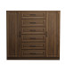 Wooden Five Drawer Wardrobe Cabinet Wooden Five Drawer Wardrobe Cabinet