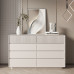 Italian Style Minimalist Wooden Chest of Drawers for Bedroom Storage Italian Style Minimalist Wooden Chest of Drawers for Bedroom Storage