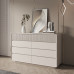 Italian Style Minimalist Wooden Chest of Drawers for Bedroom Storage Italian Style Minimalist Wooden Chest of Drawers for Bedroom Storage