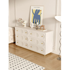 Creamy Style Bedroom Storage Solid 8 Rod 5 Rod 3 Rod Hallway Divider Cabinet Creamy Style Bedroom Storage Solid 8 Rod 5 Rod 3 Rod Hallway Divider Cabinet