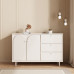 Wood storage chest bedroom cream living room five drawers master bedroom end cabinet drawer