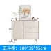 Wood storage chest bedroom cream living room five drawers master bedroom end cabinet drawer