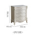 Five Drawer Solid Wood European Bedroom Chest Storage Cabinet for Home Living Room Wall Mounted