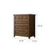 American Solid Wood Cabinet Bedroom Living Room Retro Simple Modern 467 Drawer Storage Cabinet Five Drawers American Solid Wood Cabinet Bedroom Living Room Retro Simple Modern 467 Drawer Storage Cabinet Five Drawers