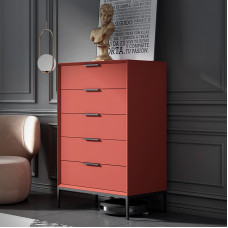 Italian Style Minimalist Coated 56 Drawer Living Room Luxury Solid Wood Bedroom Wardrobe