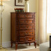 American Solid Wood 6 Drawer Storage Cabinet for Living Room Bedroom American Solid Wood 6 Drawer Storage Cabinet for Living Room Bedroom