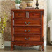 American Solid Wood 6 Drawer Storage Cabinet for Living Room Bedroom American Solid Wood 6 Drawer Storage Cabinet for Living Room Bedroom