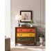 American Solid Wood Chest with Colorful Painting for Living Room Entranceway MultiFunctional Storage Cabinet Large Capacity Wall Mounted Cabinet American Solid Wood Chest with Colorful Painting for Living Room Entranceway MultiFunctional Storage Cabinet Large Capacity Wall Mounted Cabinet