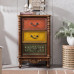 American Solid Wood Vintage Five Drawer Cabinet