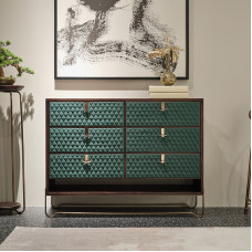 Modern Light Luxury Wood 6Drawer Storage Cabinet Modern Light Luxury Wood 6Drawer Storage Cabinet