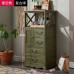 Mediterranean Solid Wood Dresser American Retro Storage Cabinet Country Living Hallway Cabinet Drawers Simple Mediterranean Solid Wood Dresser American Retro Storage Cabinet Country Living Hallway Cabinet Drawers Simple