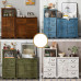 Mediterranean Solid Wood Dresser American Retro Storage Cabinet Country Living Hallway Cabinet Drawers Simple Mediterranean Solid Wood Dresser American Retro Storage Cabinet Country Living Hallway Cabinet Drawers Simple
