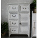 Mediterranean Solid Wood Dresser American Retro Storage Cabinet Country Living Hallway Cabinet Drawers Simple Mediterranean Solid Wood Dresser American Retro Storage Cabinet Country Living Hallway Cabinet Drawers Simple