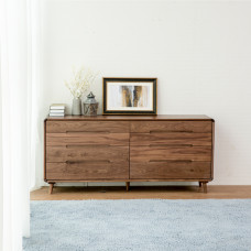 Nordic Solid Wood Wardrobe Chest Black Walnut Living Room Drawer Combination Bedroom Storage Nordic Solid Wood Wardrobe Chest Black Walnut Living Room Drawer Combination Bedroom Storage