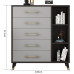 Nordic Luxe Bedroom Storage Cabinet Modern Drawer Wardrobe Nordic Luxe Bedroom Storage Cabinet Modern Drawer Wardrobe