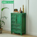 Vintage Solid Wood Five Drawer Cabinet Vintage Solid Wood Five Drawer Cabinet
