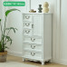 Vintage Solid Wood Five Drawer Cabinet Vintage Solid Wood Five Drawer Cabinet
